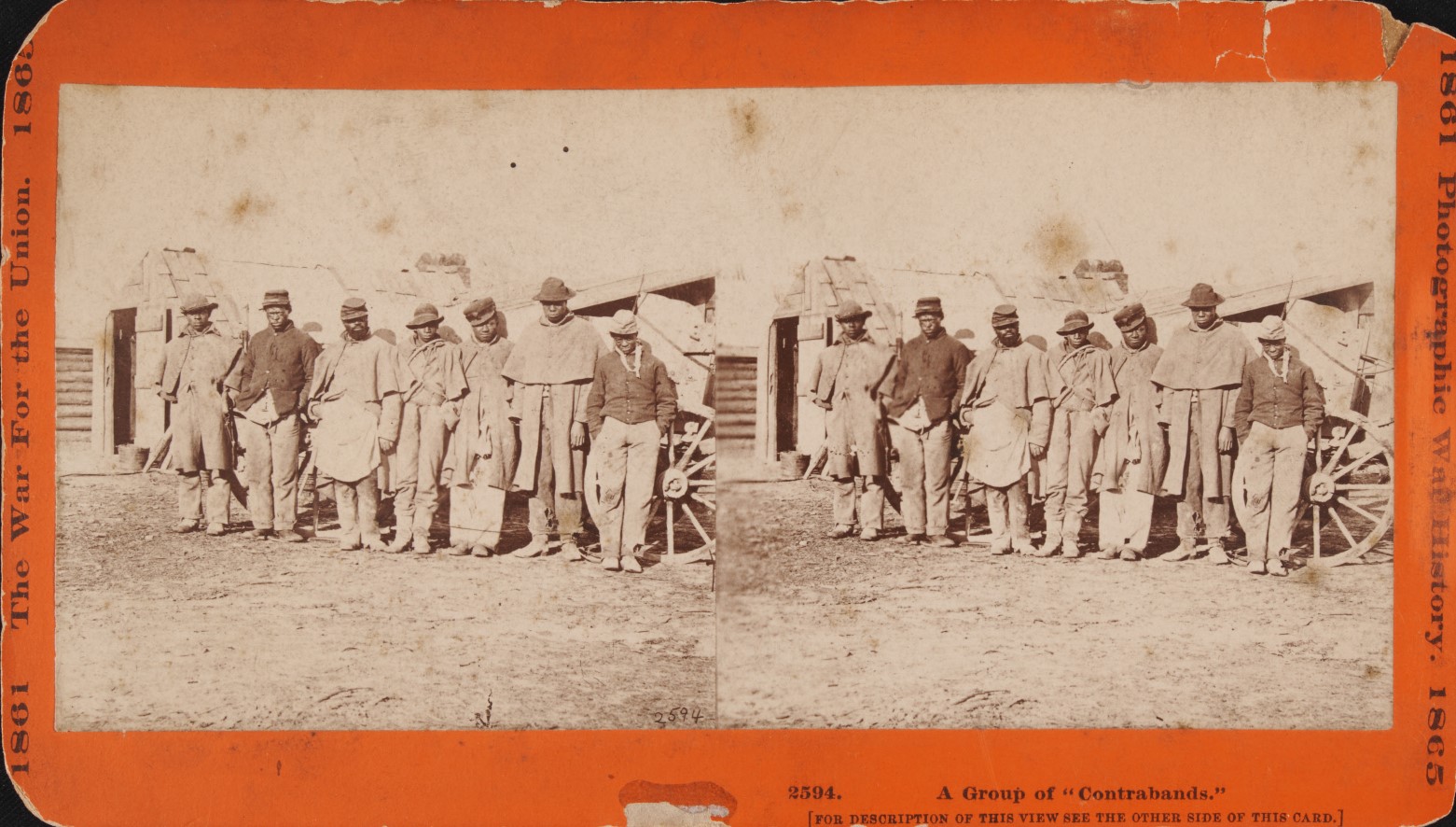 Bermuda Hundred, Va. African American teamsters near the signal tower